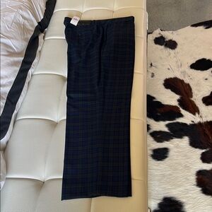 NWT Banana Republic Avery Trousers plaid - perfect for height 5’4”-5’6”